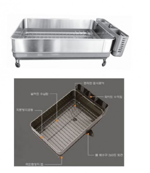 Kệ giá bán Inox Sobisung SB-500