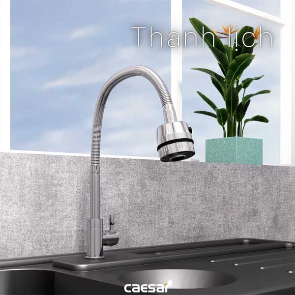 Vòi Rửa Bát Lạnh Caesar K025C