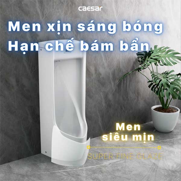 Bộ Tiểu Nam Tự Động Cảm Ứng Đặt Sàn Caesar UA0284