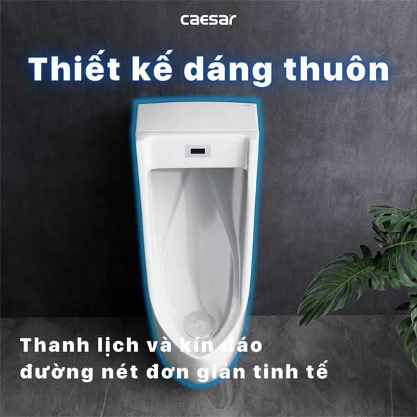 Bộ Tiểu Nam Tự Động Cảm Ứng Đặt Sàn Caesar UA0284