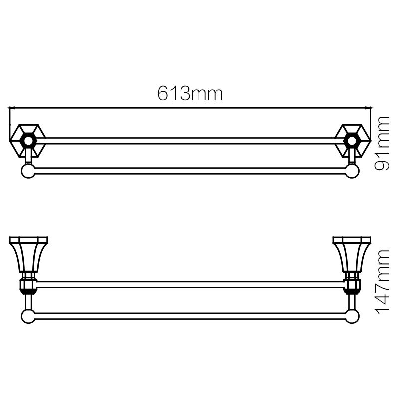 Vắt khăn đôi Aqualem GJ1508GD