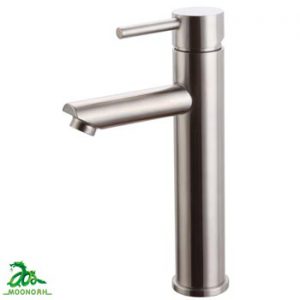 Vòi rửa lavabo nóng lạnh inox 304 Moonoah 2375