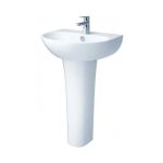 Chậu Rửa Lavabo Chân Đứng Caesar L2150+P2445