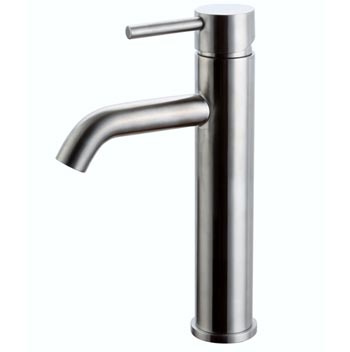 Vòi rửa lavabo nóng lạnh inox 304 Moonoah 2372