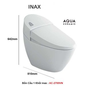 Bồn cầu một khối inax AC-2700VN