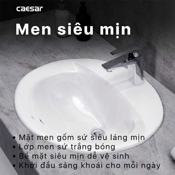 Chậu Rửa Lavabo Dương Bàn Caesar L5018