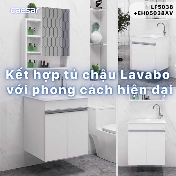 Chậu Rửa Lavabo Dương Bàn Caesar LF5038
