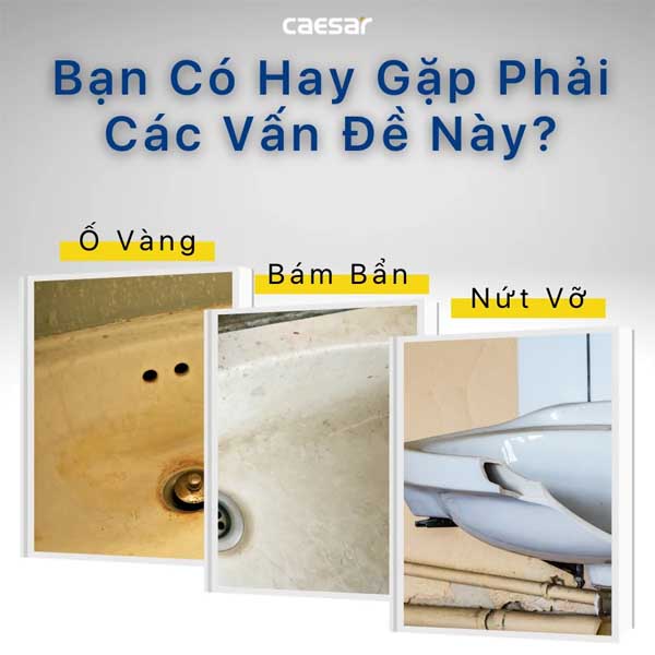 Chậu rửa mặt Lavabo đặt bàn Caesar L5215