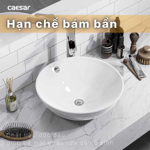 Chậu rửa mặt Lavabo đặt bàn Caesar L5215