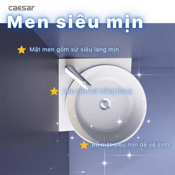 Chậu Rửa Lavabo Treo Góc  Caesar LF5238