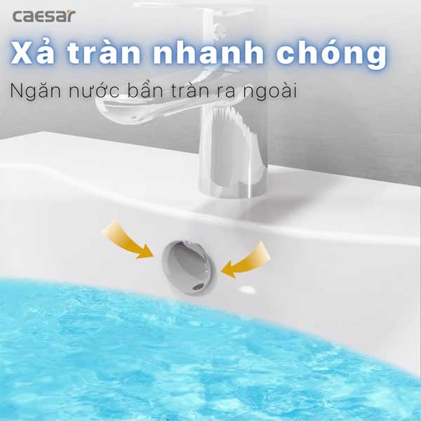 Chậu Rửa Lavabo Treo Góc  Caesar LF5238