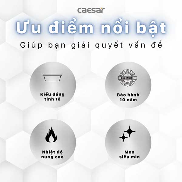 Chậu Rửa Mặt Lavabo Treo Tường ,Đặt bàn CAESAR LF5239S Vòi Phải 