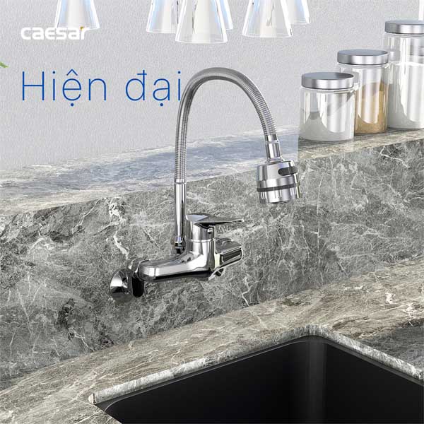 Vòi Rửa Bát Nóng Lạnh Caesar K526C