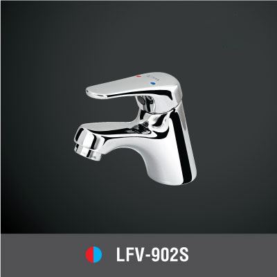 Vòi chậu rửa Lavabo nóng lạnh Inax LFV-902S-1