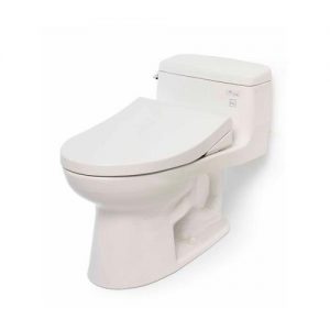 Bàn cầu TOTO MS864E2 nắp rửa cơ TCW07S một khối