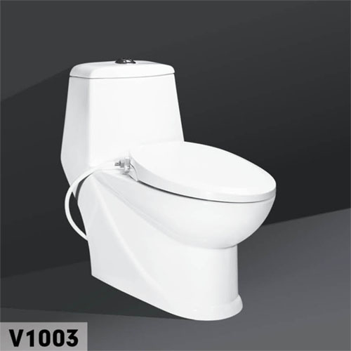 Bệt két liền trơn HC 1003(TM nắp cơ/TM nắp điện)