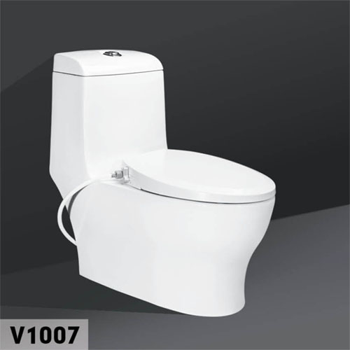 Bệt két liền trơn HC 1007(TM nắp cơ/TM nắp điện)