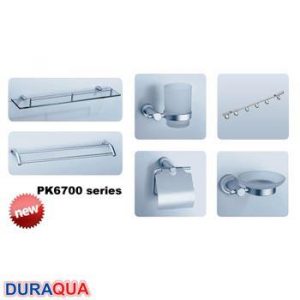 Bộ phụ kiện phòng tắm 6 món Duraqua PK6700