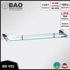 Kệ kính phòng tắm Bao BN V02
