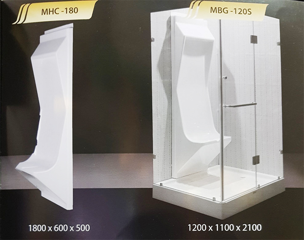 Cabin vách tắm kính FANTINY MBG -120S
