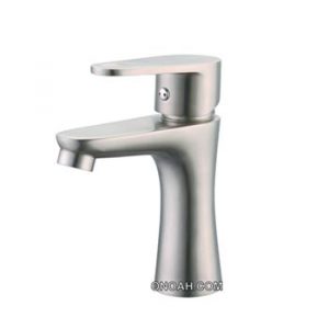Vòi rửa lavabo nóng lạnh inox 304 Moonoah 520