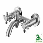 Vòi rửa lavabo nóng lạnh inox 304 Moonoah MN-2413