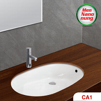 Chậu rửa lavabo âm bàn Viglacera CA1