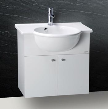 Bộ tủ chậu PVC CAESAR LF5306+EH180V