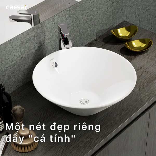 Chậu rửa Lavabo đặt bàn Caesar L5222
