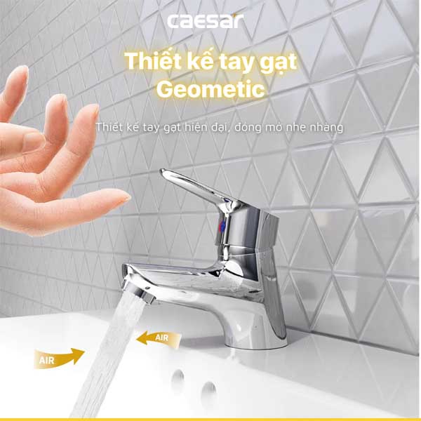 Vòi Rửa Lavabo Nóng Lạnh CAESAR B430CU