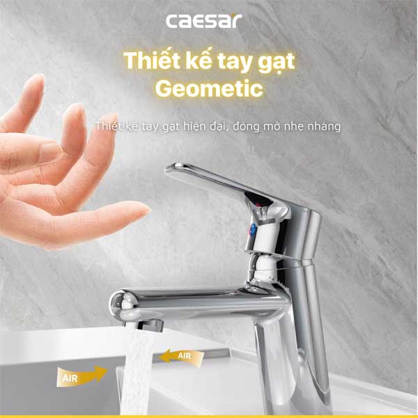 Vòi Rửa Lavabo Nóng Lạnh CAESAR B430CU