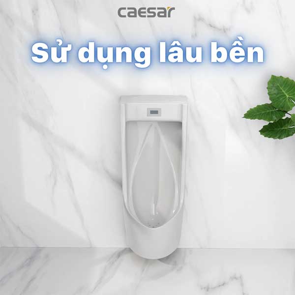 Bộ Tiểu Nam Cảm Ứng Tự Động Treo Tường  Caesar UA0283