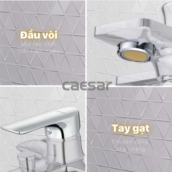 Vòi Sen Nóng Lạnh Caesar S773C