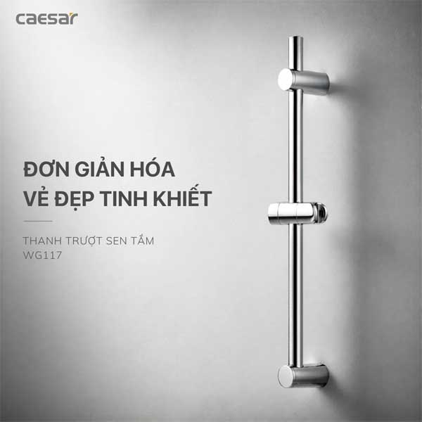 Thanh Trượt Sen Tắm Caesar WG117