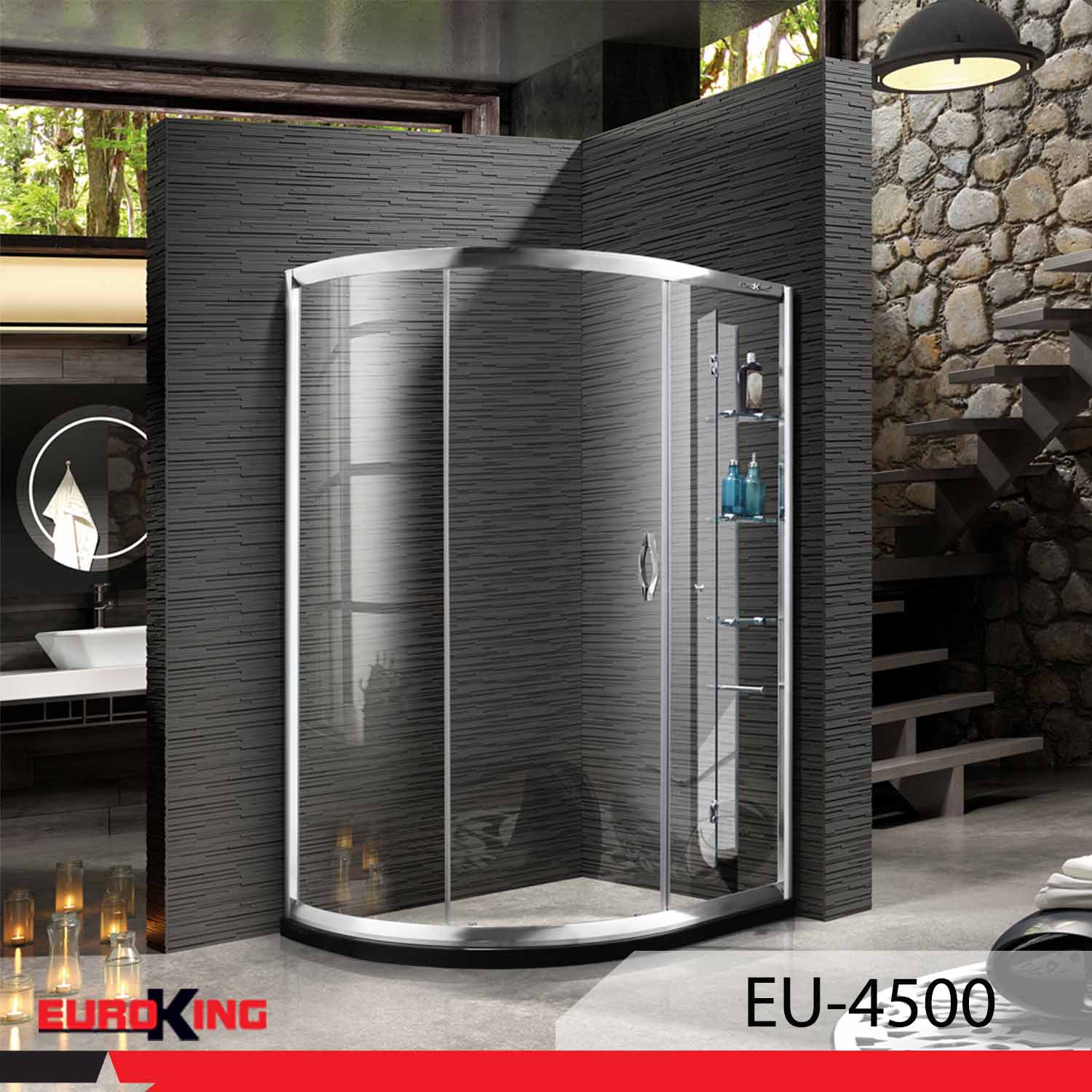 Phòng tắm kính EUROKING EU-4500