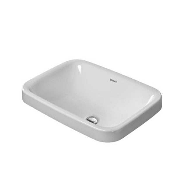 Chậu Lavabo vành nổi Durastyle Duravit 588.45.202