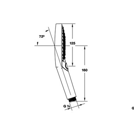 Bản vẽ Tay sen Hafele Hansgrohe Raindance Select 589.30.869