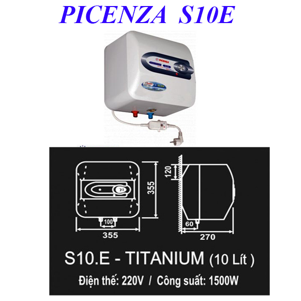Bình nóng lạnh Picenza S10E