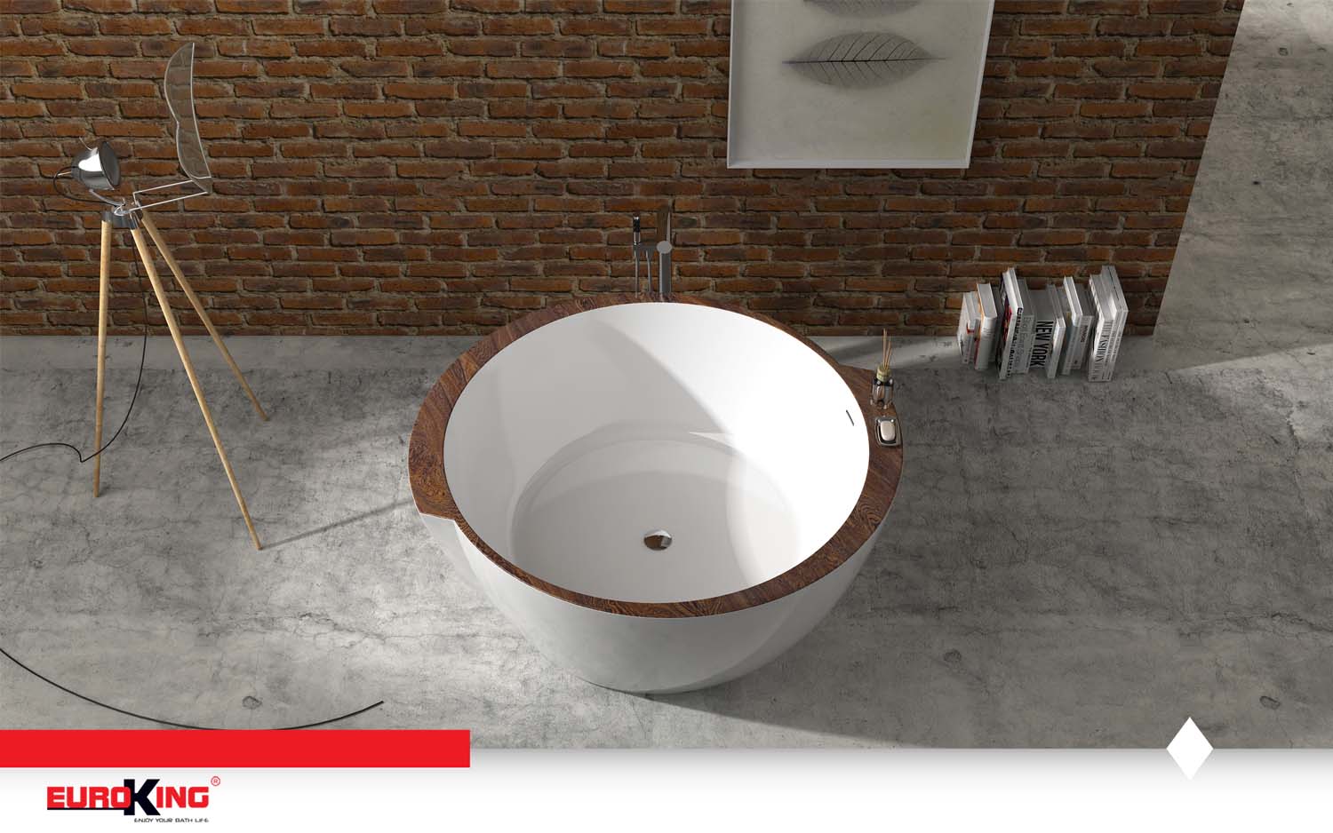 Bồn Paula EU-6049 (viền hoa)