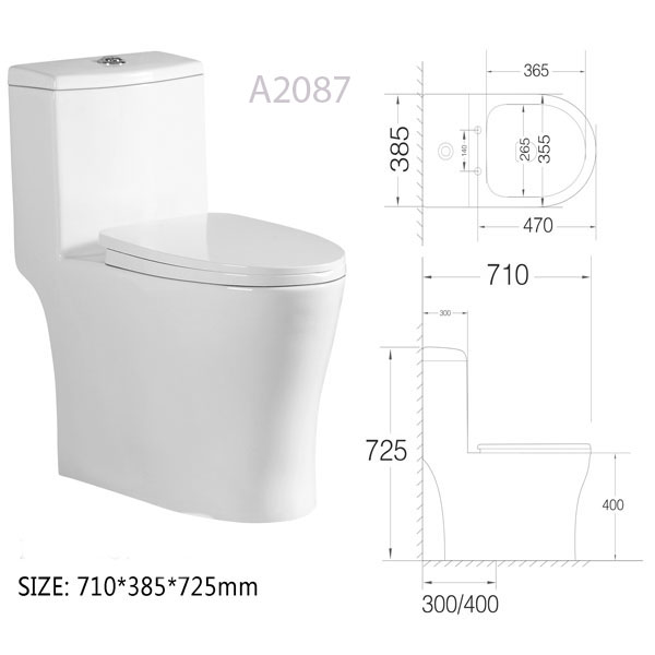 Bồn cầu một khối Kolni A2087