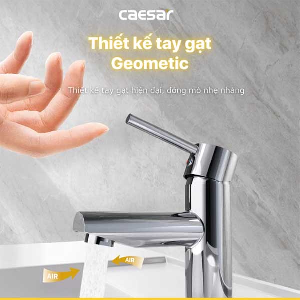 Vòi Rửa Lavabo Nóng Lạnh Caesar B350CU