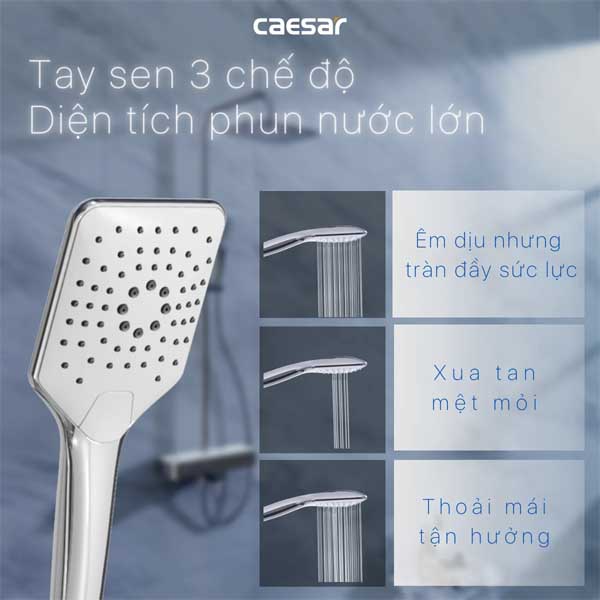 Sen Cây Tắm Đứng Nhiệt Độ Caesar S788C