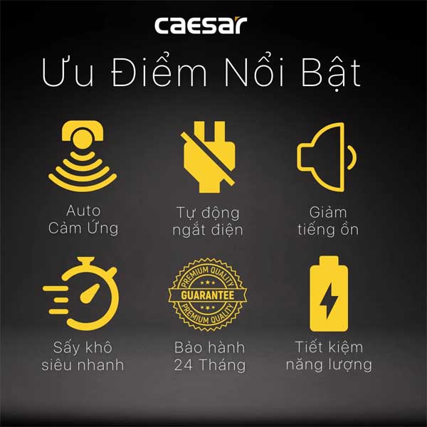 Máy Sấy Tay Caesar A803