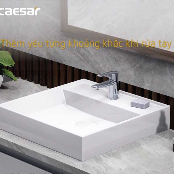 Vòi Rửa Lavabo Nóng Lạnh Caesar B380CU 5 Vòi Rửa Lavabo Nóng Lạnh Caesar B380CU