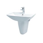 Chậu rửa Lavabo chân lửng Caesar L2365-P2443