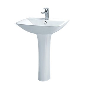 Chậu rửa mặt Lavabo chân dài CAESAR L2365 - P2445