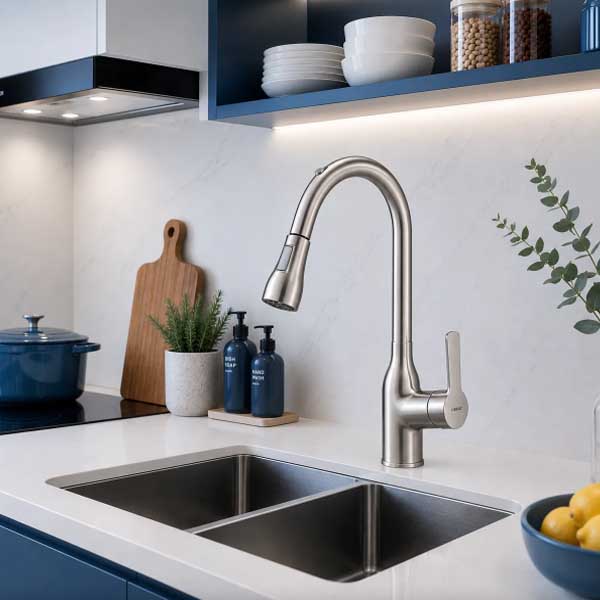 Vòi bếp cảm ứng nóng lạnh CLASSIC KEU1719 2 Vòi bếp cảm ứng nóng lạnh CLASSIC KEU1719