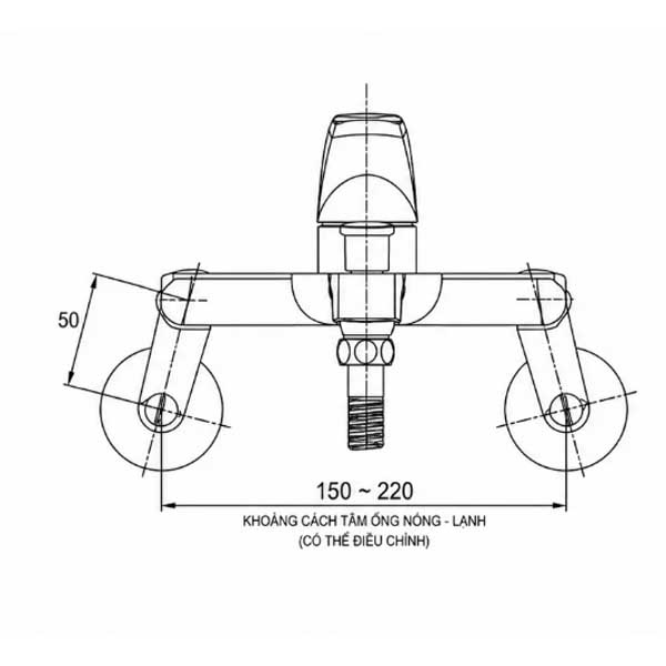 Sen tắm nóng lạnh AMY AM3000