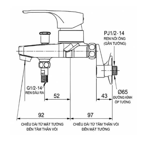 Sen tắm nóng lạnh AMY AM4000 4 Sen tắm nóng lạnh AMY AM4000