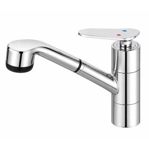 Vòi bếp nóng lạnh cắm chậu rút dây AMY AM5009N